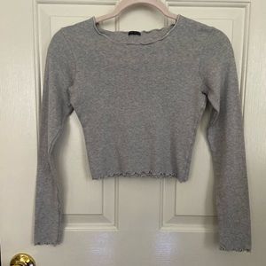 barley worn brandy Melville crop top